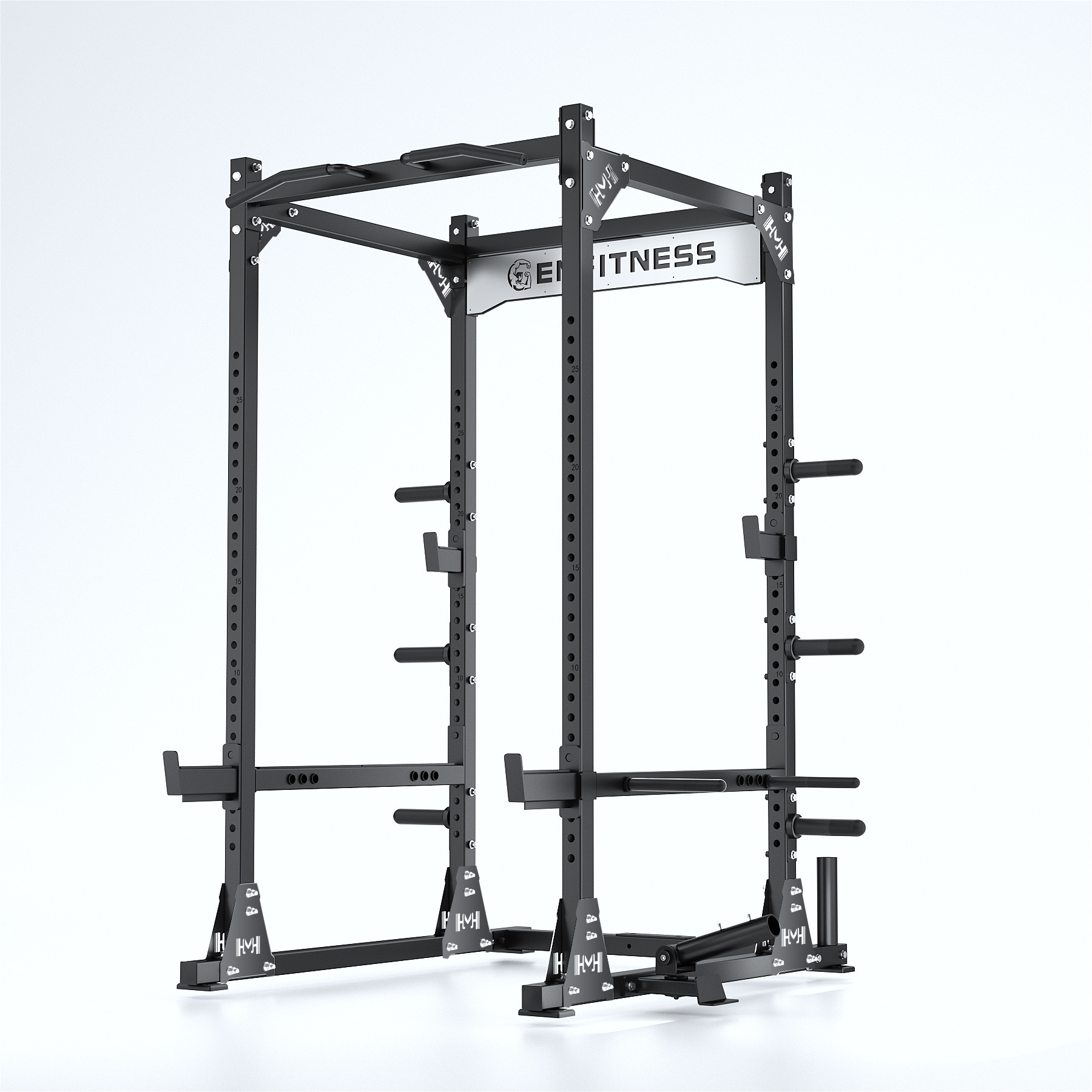 Marco de cuclillas multifuncional marco de empuje horizontal libre equipo comercial pórtico entrenador integral Amazon al por mayor