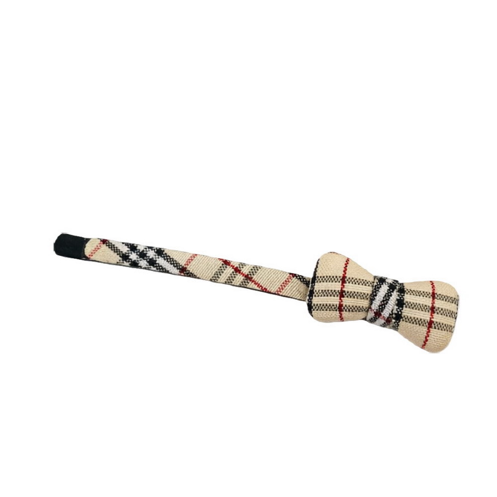 Fermaglio per capelli con fiocco a quadri stile giapponese coreano_voghion.com