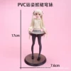 PVC uniform standing posture girl-bag installation