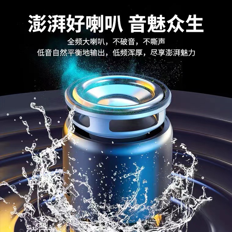 EWA-A106pro Ultra Mini Altavoz Bluetooth Subwoofer para automóvil al aire libre Impermeable Smart Portable Bluetooth Audio