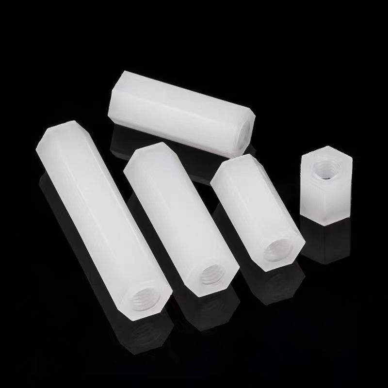 尼龙单头六角尼龙柱 塑料螺丝 绝缘塑胶支柱