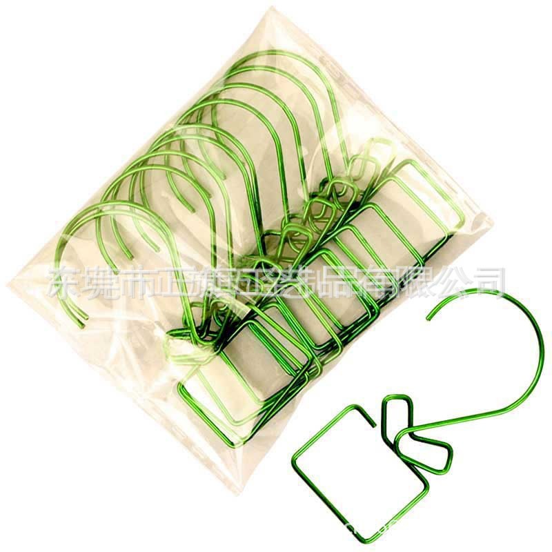 50mm 크리스마스 선물 후크-그린 (20개/팩)