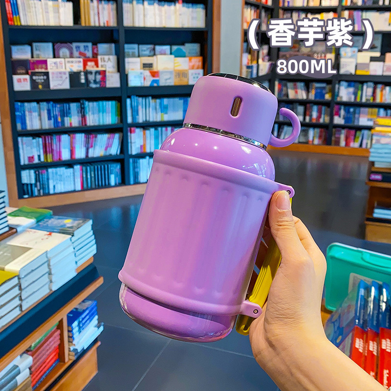 2025シンプルins大容量保温カップ316ステンレス水筒屋外携帯コップ卸売り|undefined