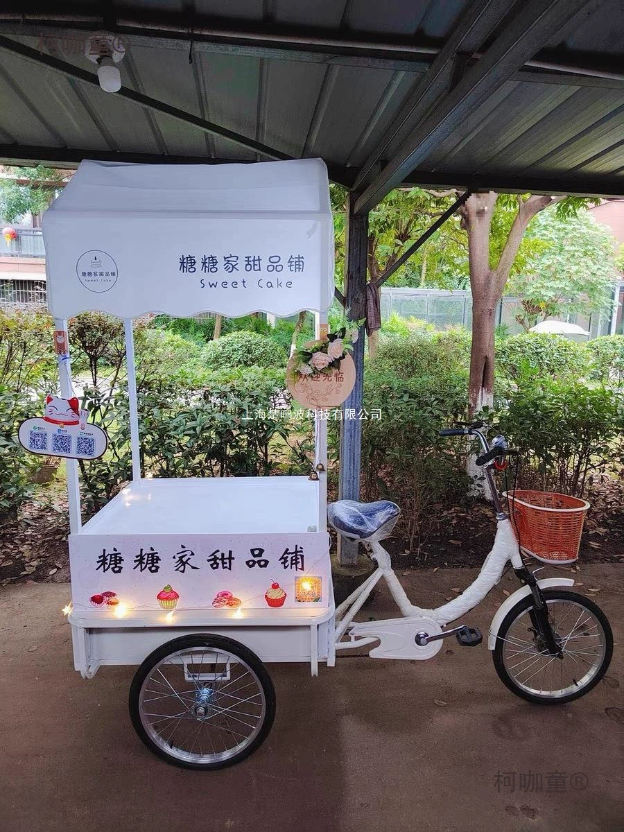 Three-wheeled bike pedalled for elderly for adults, internet celebrity