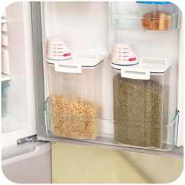 日式密封米桶2.5L防虫防蛀储米桶五谷杂粮小密封罐