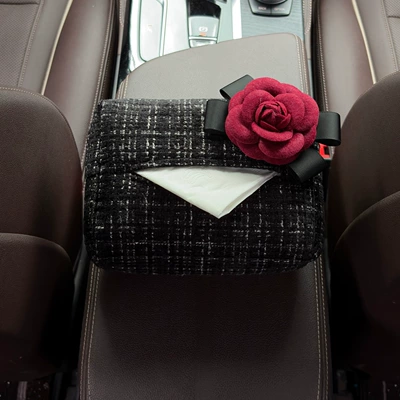 Car tissue box/set – car tissue hanging bag