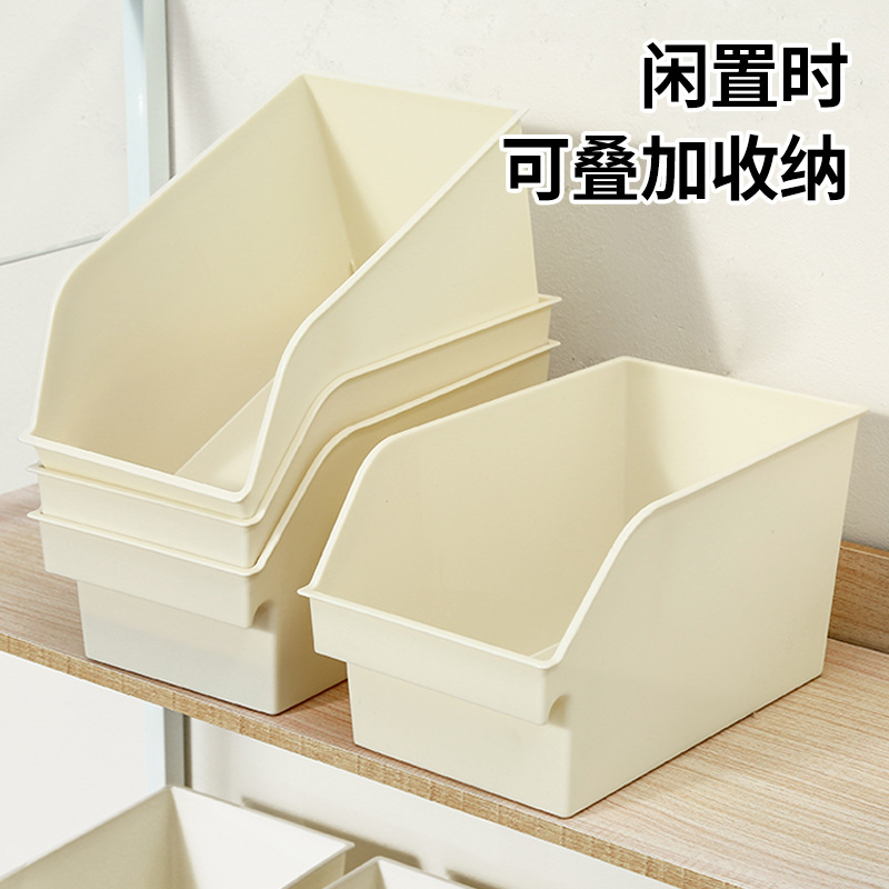 橱柜收纳盒桌面零食置物架家用桌面分层收纳架台面水杯架子储物架