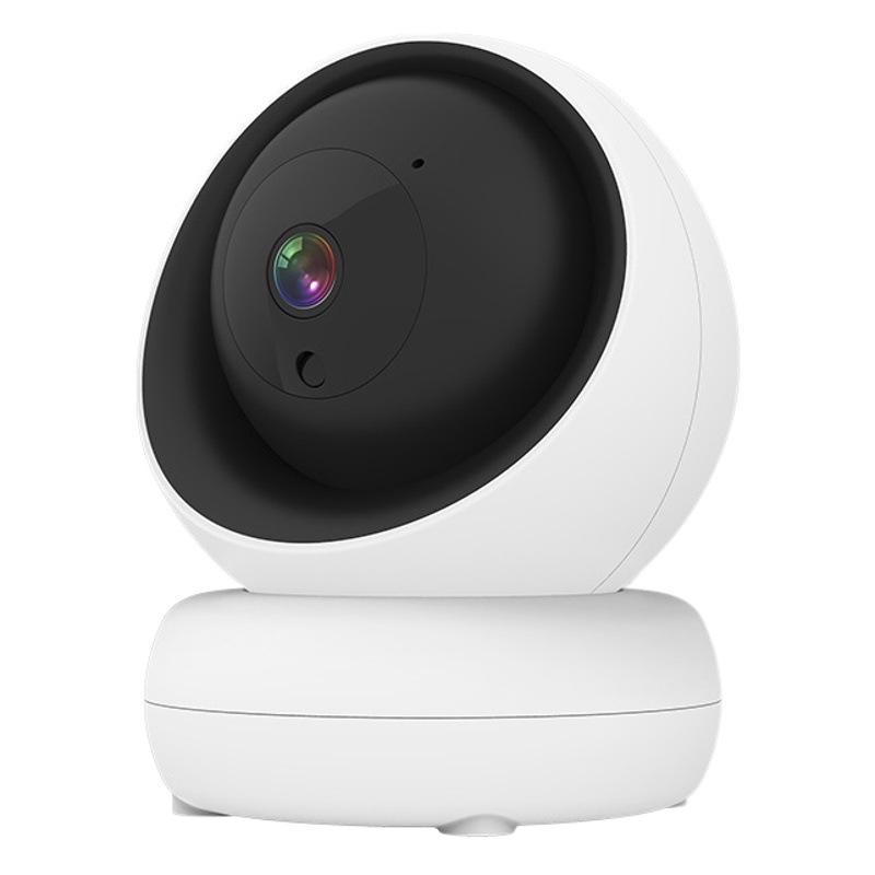 Cámara inteligente para el hogar de fábrica con detección de movimiento, modelo popular de exportación transfronteriza, vigilancia inalámbrica panorámica e inclinable de alta definición