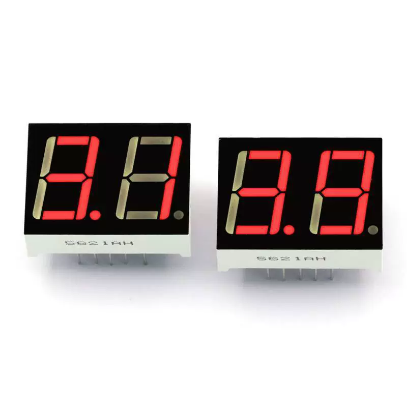 0,56-дюймовый двухзначный цифровой трубки, общий инь, солнечный, яркий красный свет 5621AS/BS цифровой дисплей