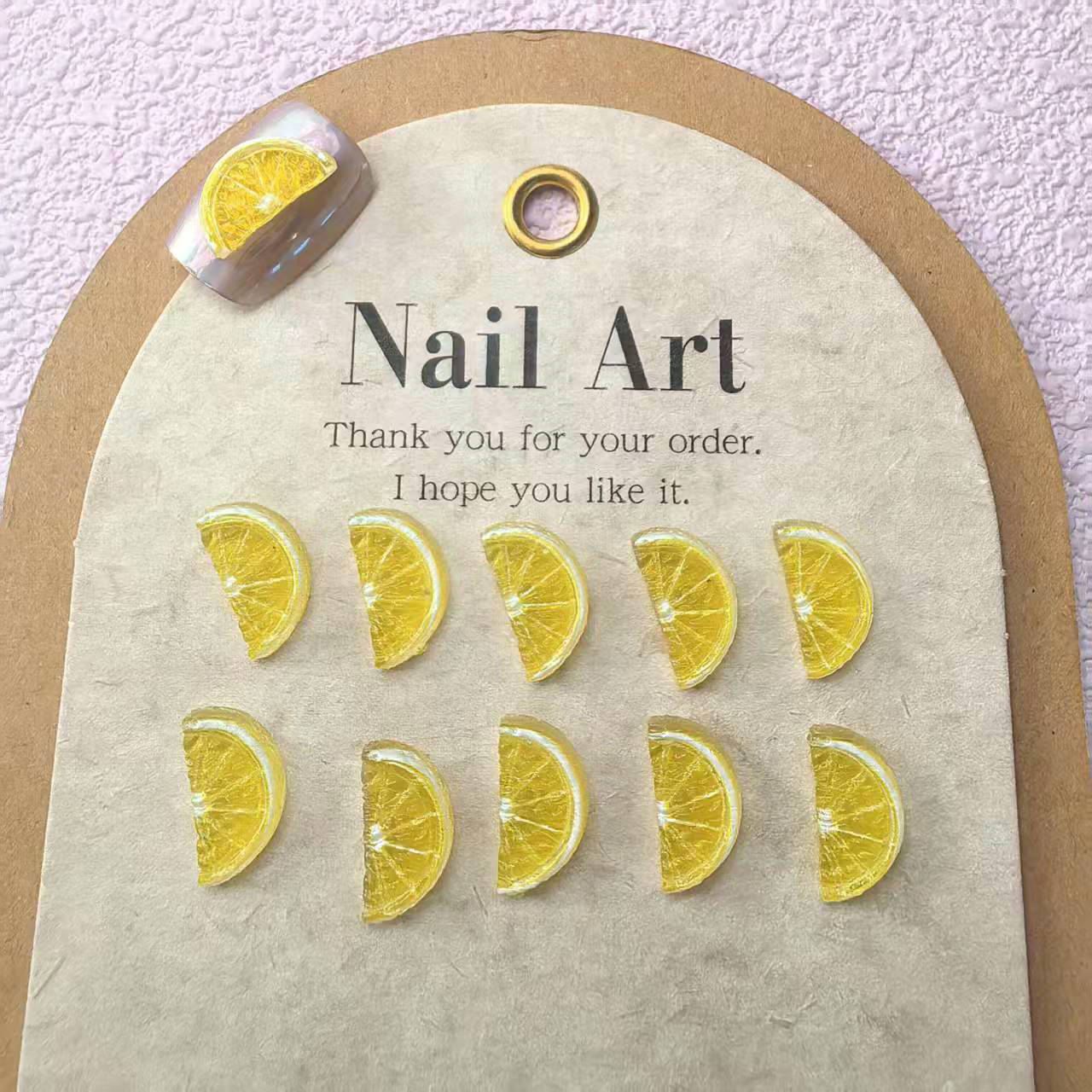 1柠檬切片树脂diy手工发夹发饰礼品文具玩具配件材料_03.