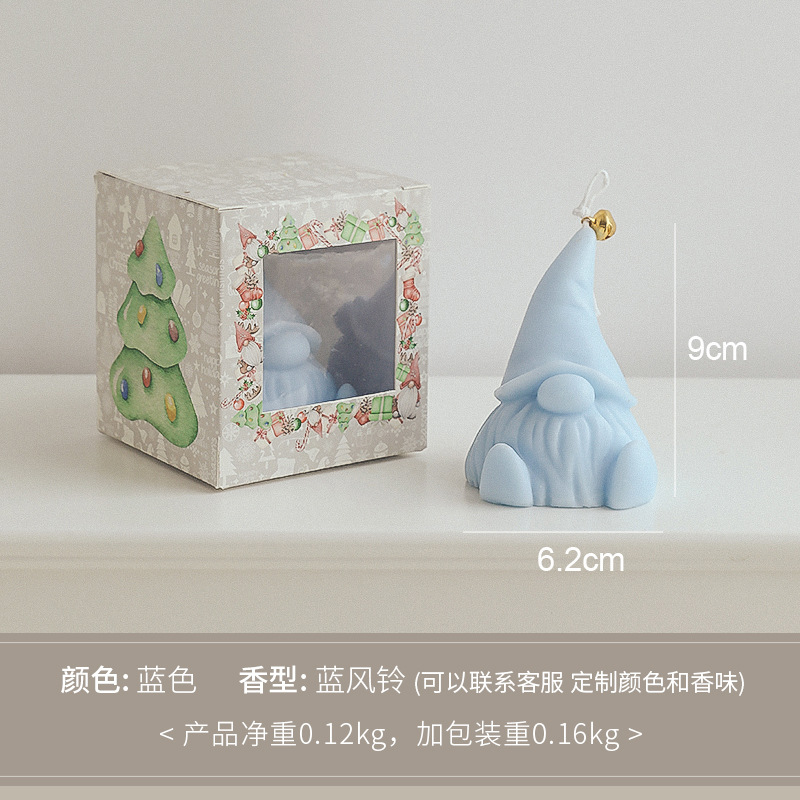 Santa Claus aromaterapia vela regalo Navidad fragancia vela caja de regalo decoración hecha a mano regalo vela al por mayor