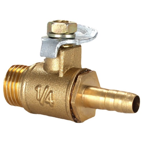 Pneumatic ball valve pagoda small ball valve small valve switch 1 minute 2 minutes 1/4 vent pipe copper ball valve