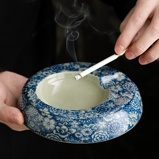 Old clay cigar ashtray pot bearing dry bubble table water storage tea table tea washing pot tray kung fu tea set accessories