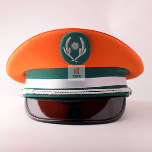 Hat Source Manufacturer Direct Sales African Security Hat Orange Big Brim Hat Driver Hat Security Big Cap Customization