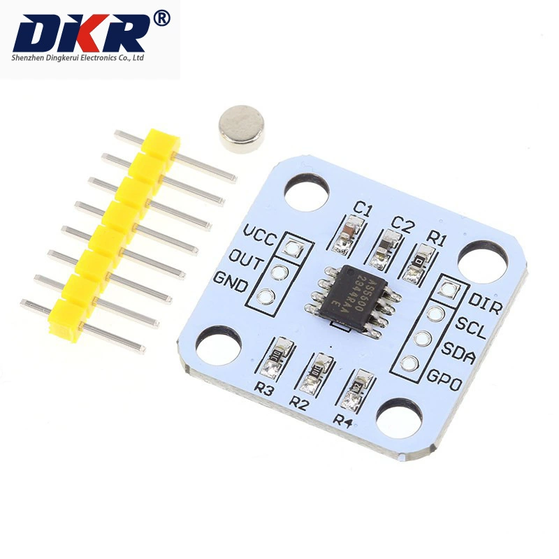 Induction encoder, sensor, highly precise module