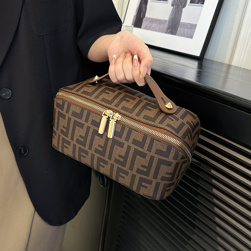 Новая косметичка, портативная косметичка большой емкости, портативная водонепроницаемая многофункциональная дорожная косметичка