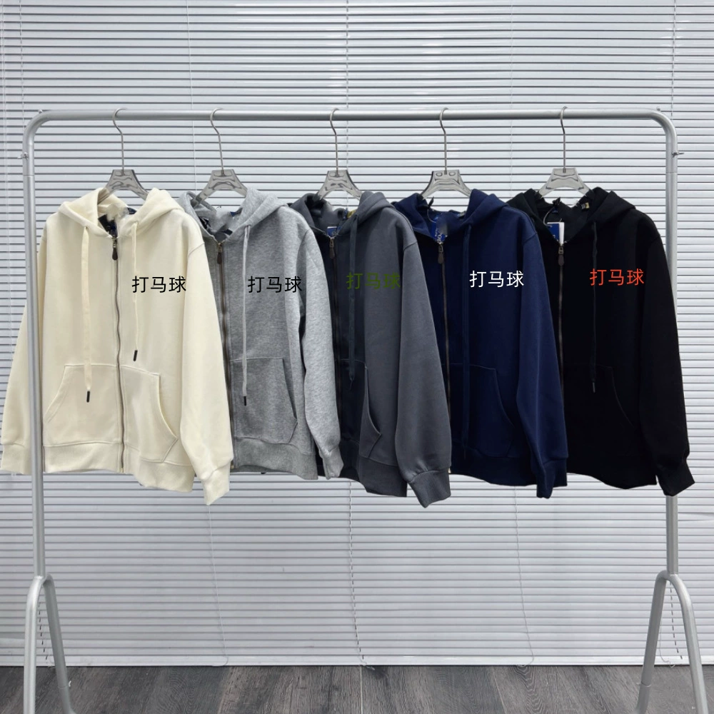 2025 Весенний и Осенний поло Новые мужские и женские пары на молнии толстовки для пар случайный кардиган пони свитер