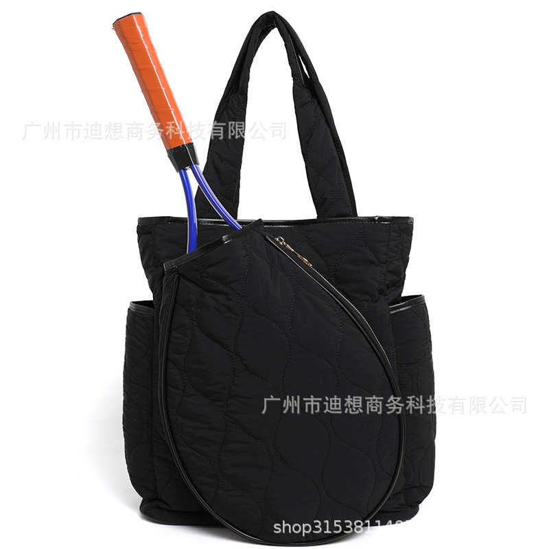 Bolsa de tenis de alto valor nuevo estilo deportes al aire libre de gran capacidad pick ball raqueta de bádminton juego de palmaditas mochila image 4