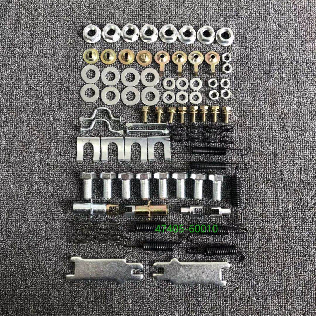 Aplicable a todos los tipos de automóviles Toyota accesorios del sistema de frenos traseros Kit de reparación de frenos de tambor trasero Kit de reparación de frenos de serie japonesa