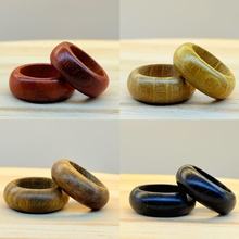 批发檀木跑环黑檀紫檀木血檀黄金檀DIY文玩手串吊坠半成品配件