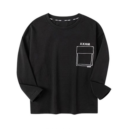 男童t恤长袖春秋2024新款儿童打底衫棉质上衣大童衣服夏男孩秋装