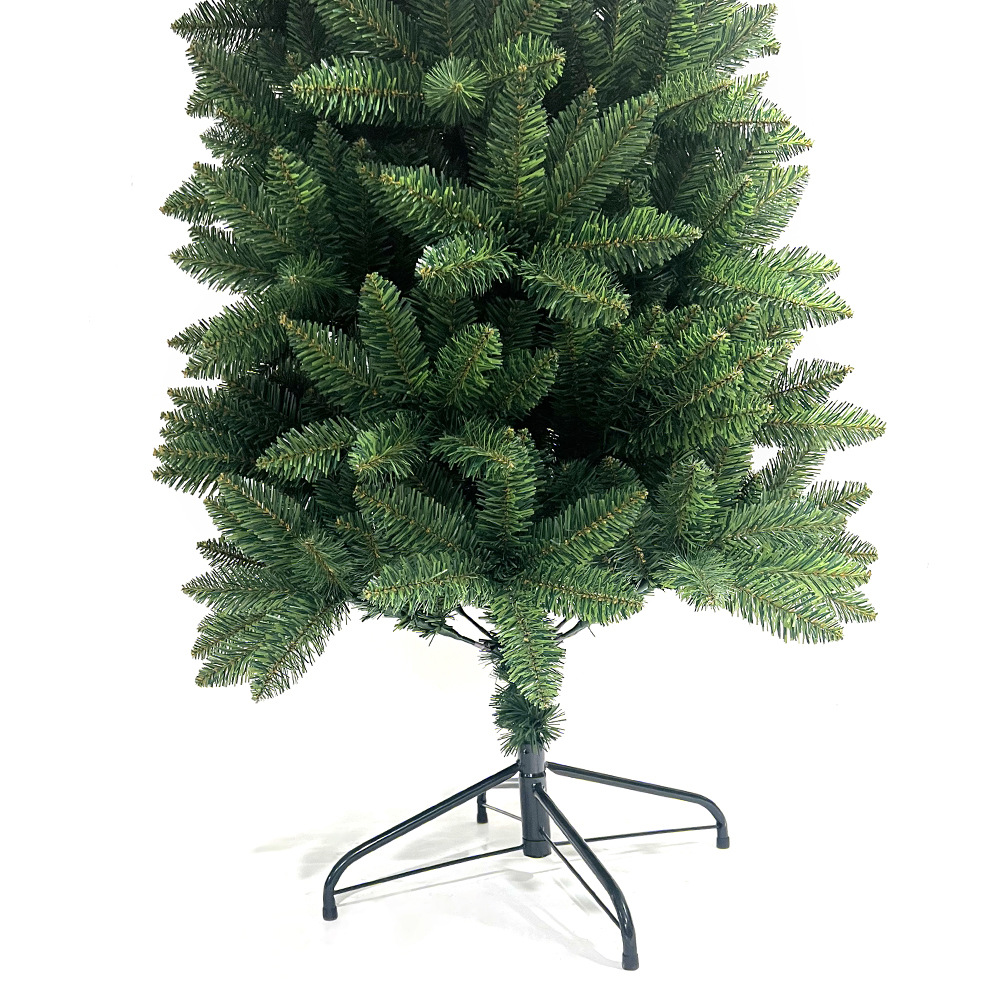 Amazon transfronterizo cifrado pvc árbol de navidad simulado centro comercial decoración hotel adorno punta árbol de navidad