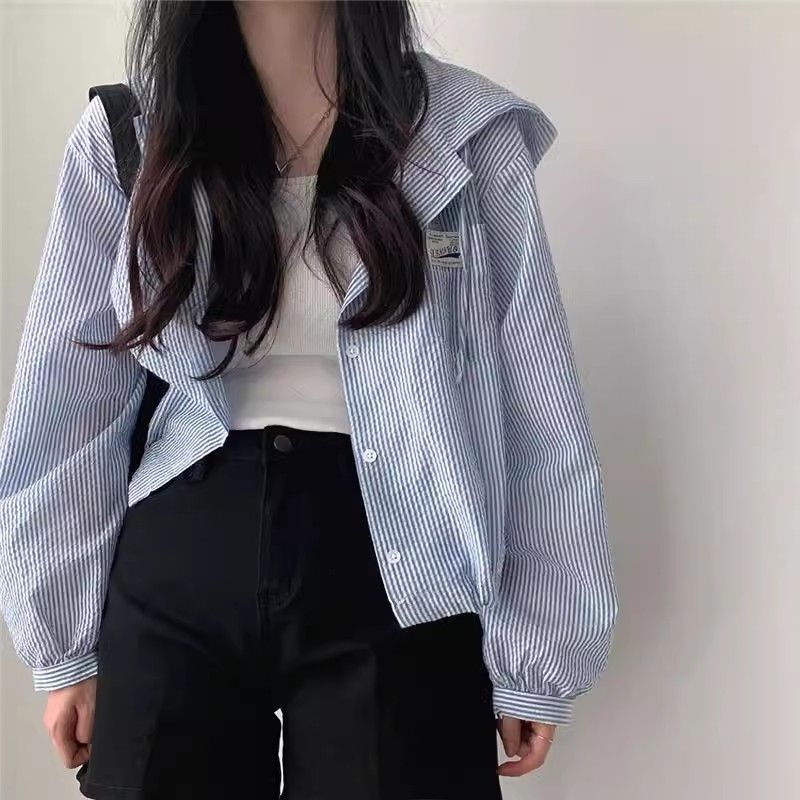 Summer design shirt with hood