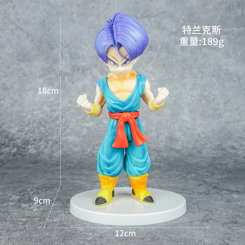 ドラゴンボール家族ポートレート悟空カカロットフィギュアサイヤ人ベジータスーパーブルー人形周辺誕生日ギフト|undefined