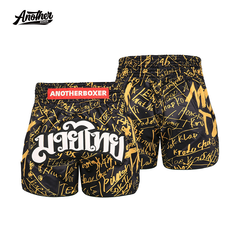 Anotherboxer New Thai Boxing Shorts Boxing and Martial Arts Training Professional Competition Pants for Men and Women Anotherboxer New Thai Boxing Shorts Boxing and Martial Arts Training Professional Competition Pants for Men and Women