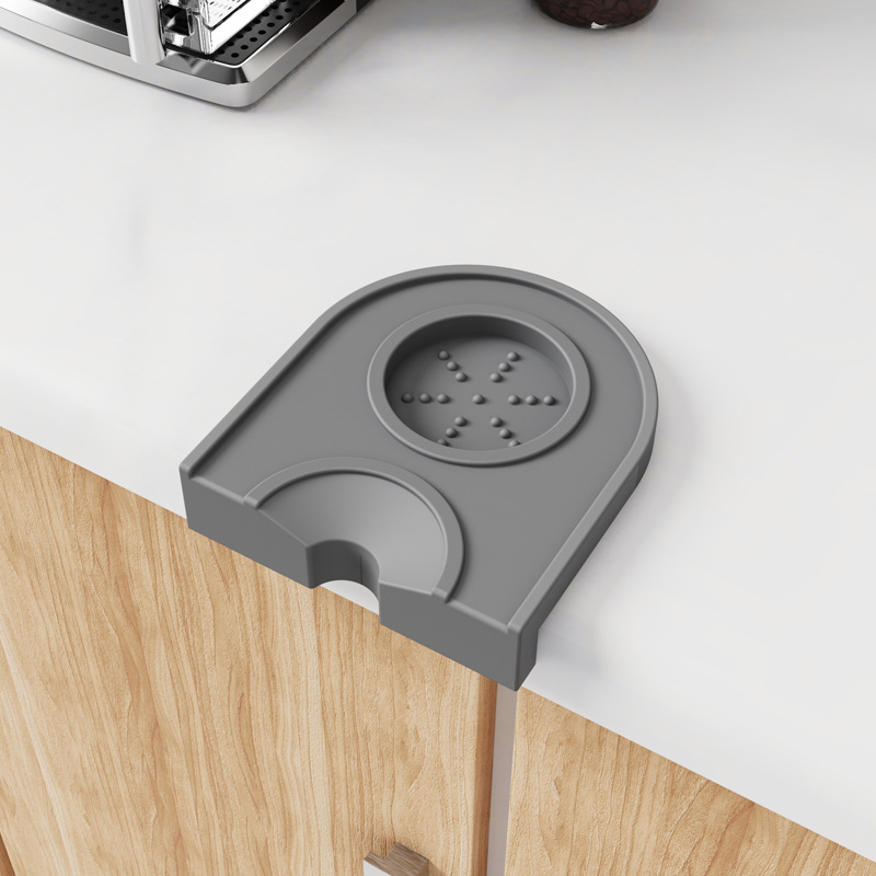 Tapete Compactador de Café para Bar de Silicona Antideslizante con Diseño de Esquina para Cafeterías image 7