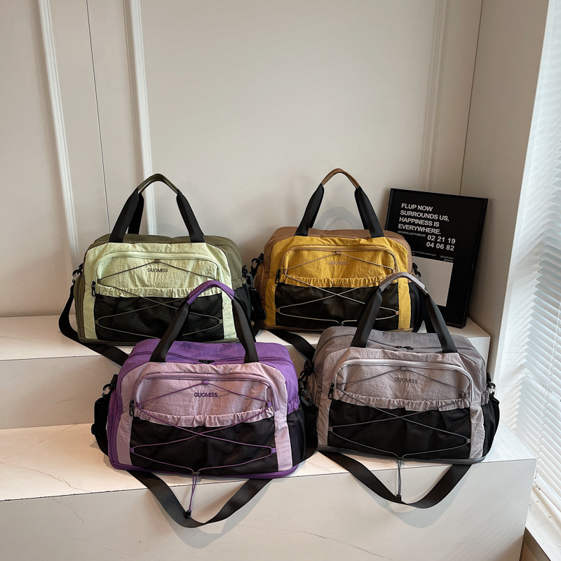 Nuevo paquete de viaje transfronterizo de gran capacidad de separación seca y húmeda bolsa deportiva de acondicionamiento físico bolsa de almacenamiento de equipaje de viaje