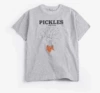 BC carrot flower gray T-shirt