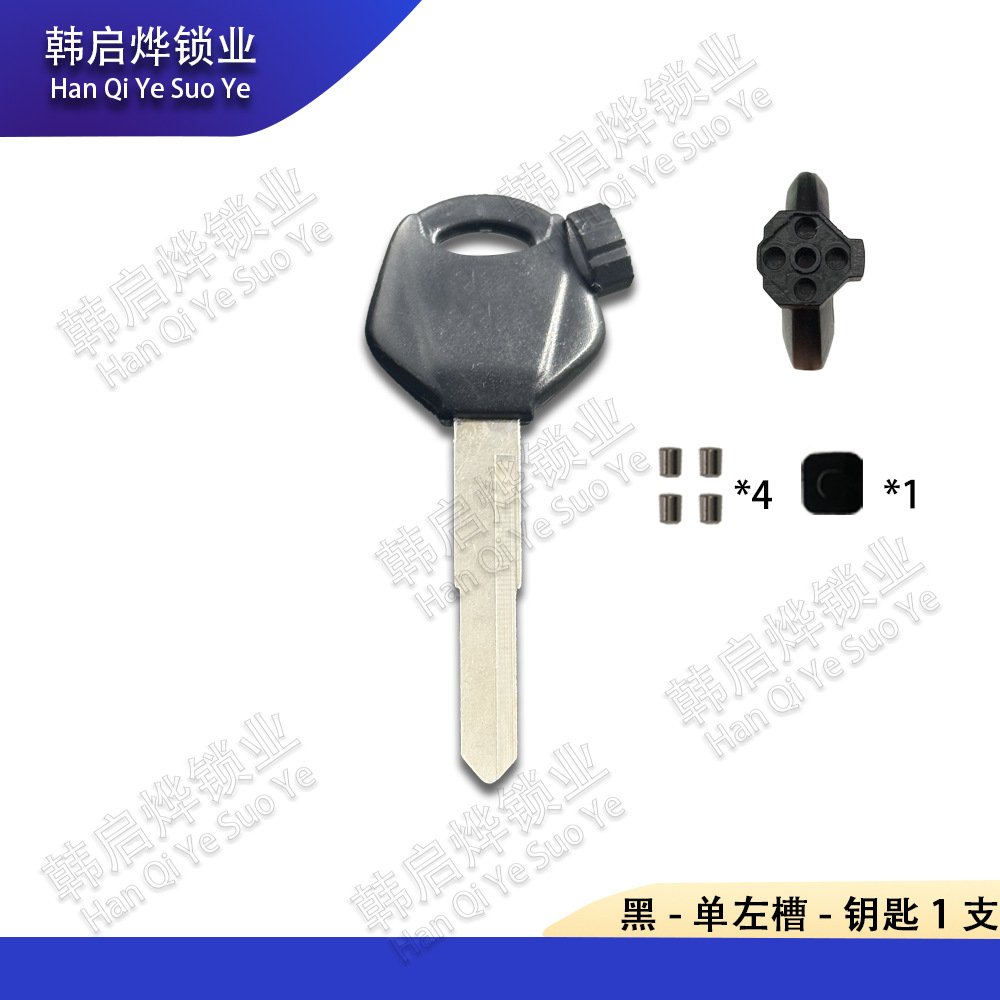Suitable for Yamaha Fuxi Vox Jizhan Xunying 125Bws125 Liying 100 with Magnet Anti-Theft Key Embryo