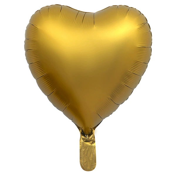 18 inch love metal gold