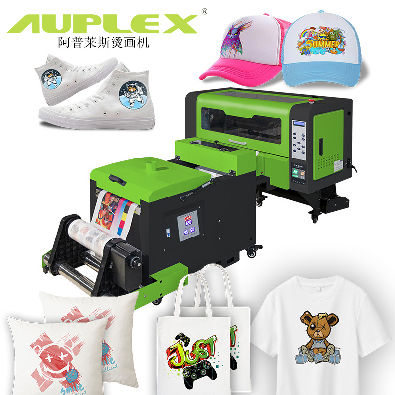 30cm DTF Printer A3 A2 XP600 Set All in One DTF Print 白墨机