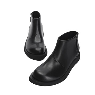 2023 Plain Couple Flat Men's Shoes Cowhide Dress Business Men's Shoes High Shoes Men's Boots 36 Size 46 Size