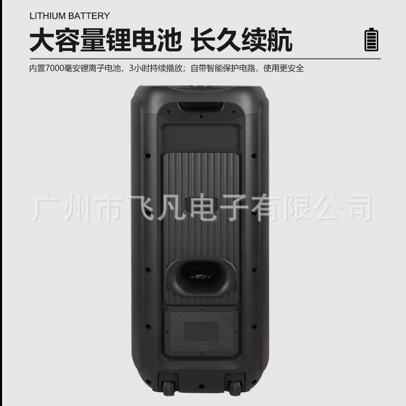 RX-P10X203新製品ダブル10インチ屋外室内ハイパワーbluetoothスピーカーDSPサラウンドスピーカー|undefined