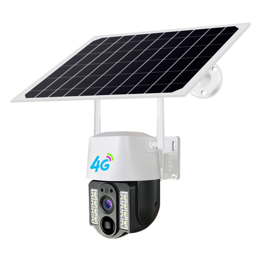 Cámara Solar 4G WiFi versión de baja potencia HD visión nocturna cámara de vigilancia remota modelo privado