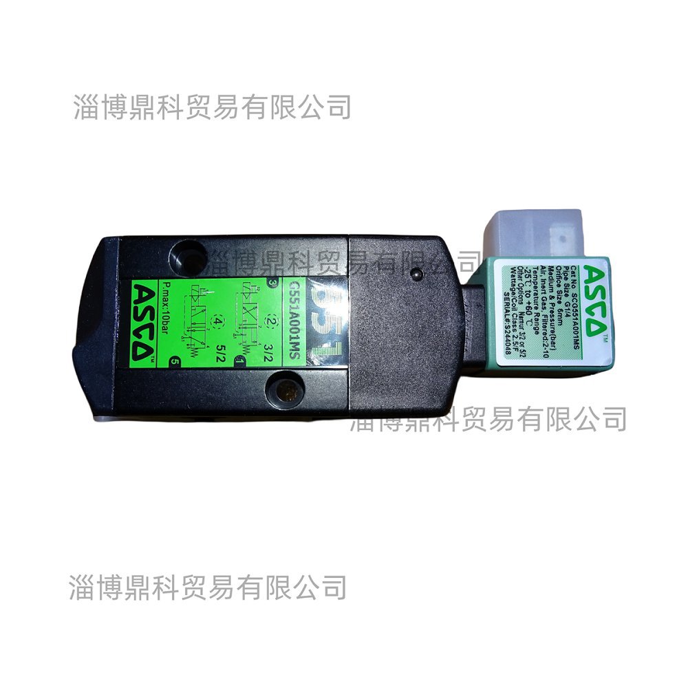 美国阿斯卡ASCO气动电磁阀线圈膜片维修包换向阀SCG551A001MS现货