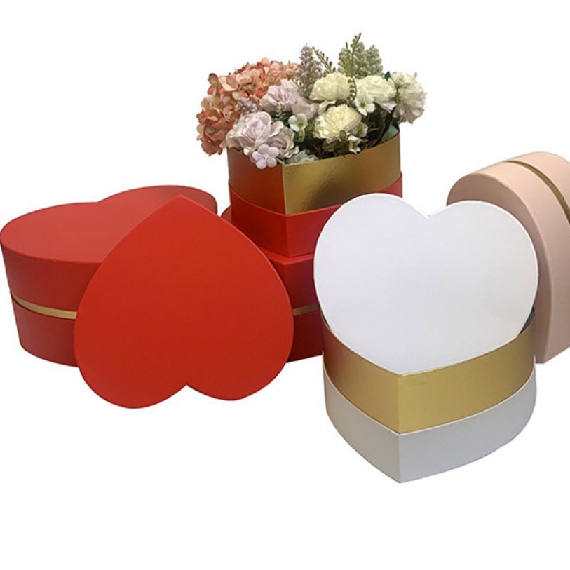 心形礼品盒伴手礼盒情人节七夕礼品包装盒生日礼物心形包装盒