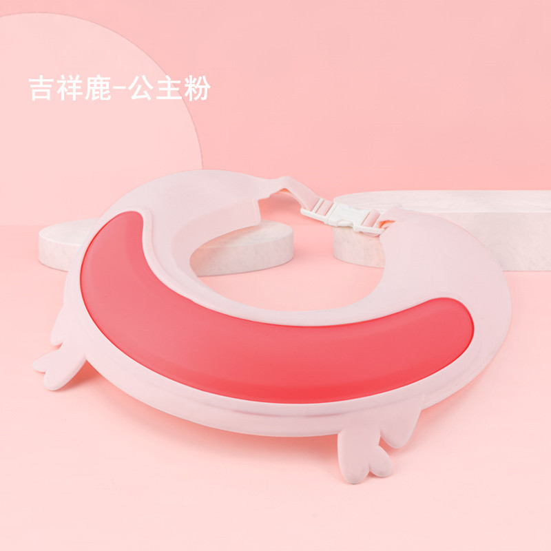 Gorros de champú para niños, artefactos de champú de dibujos animados para bebés, gorros de champú de silicona, protectores para los oídos, protectores para los ojos, gorros de ducha para bebés impermeables