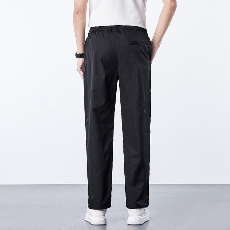 [새롭게 업그레이드된 삼중원단] 캐주얼팬츠 - [블랙]