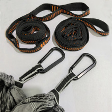 吊床绑带可调节快速安装可升级帆布尼龙吊床配件带锁扣TEMU爆款