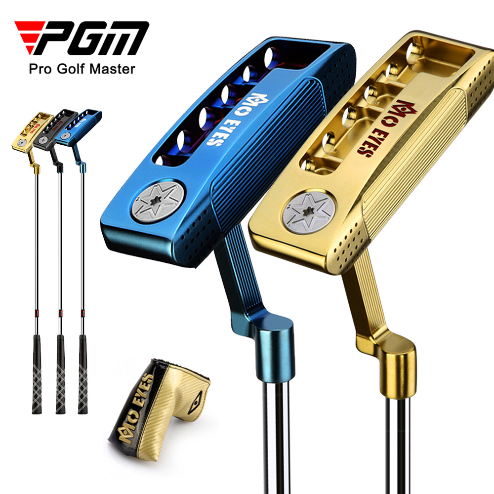 Gậy putt golf MOO EYES đầu bán nguyệt/chữ I S20C thép mềm không khớp — TUG029MO EYES II Putter [màu xanh bán nguyệt], TUG029MO EYES II Putter [bán tròn màu đen], TUG029MO EYES II Putter [bán tròn vàng], TUG028MO EYES II putt [màu xanh]