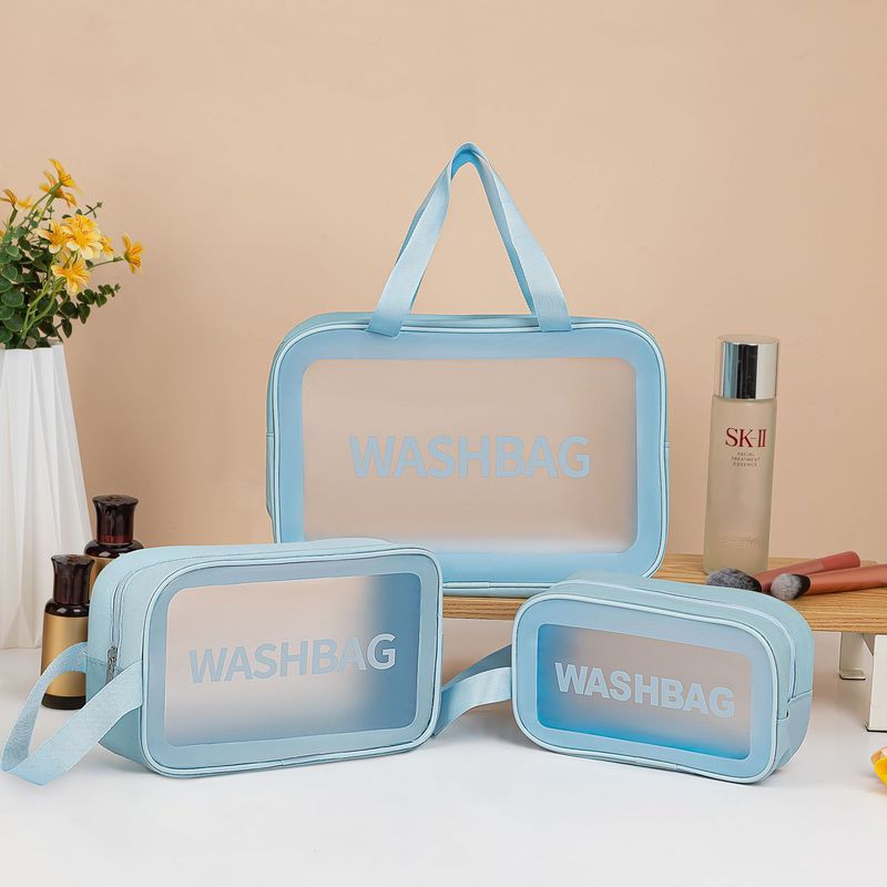 新しい便利な乾湿分離女性用化粧品バッグ防水トイレタリーバッグ大容量旅行水泳トイレタリー収納袋|undefined