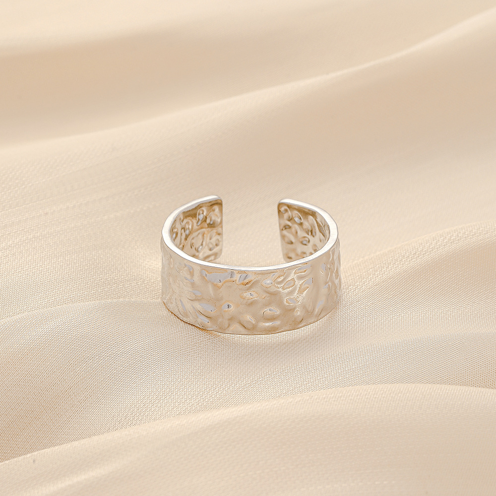 6g Weight Open Ring Classification Adjustable Ring Size 1 Piece Quantity Daily Occasion Stainless Steel Material Star, Heart Shape Pattern Women'S Gender Plating Design Simple Style Style Simple Style Star Heart Shape Stainless Steel Plating Open Ring 1 Piece 9