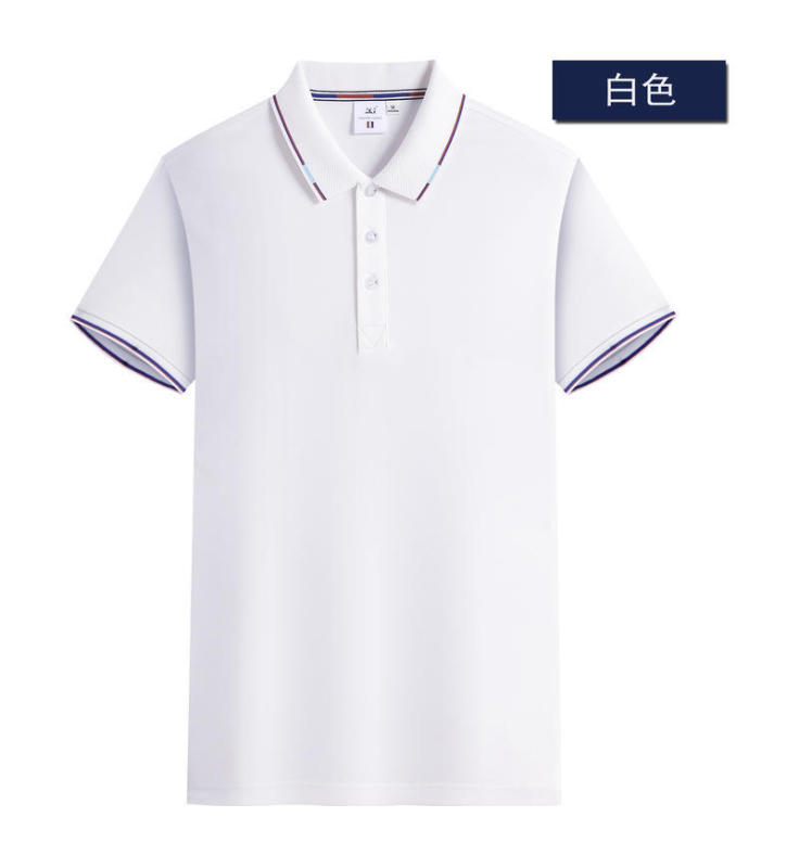 半袖アイスシルクコットンビジネスポロシャツカスタムプリントロゴ男性と女性の作業服広告文化Tシャツカスタム刺繍|undefined