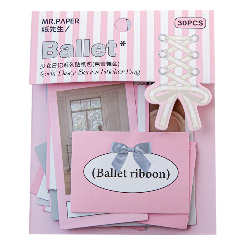 Sr. Papel de papel recubierto pegatinas bolsa chica diario serie ins estilo artístico sellado pegatinas diario pegatinas decorativas