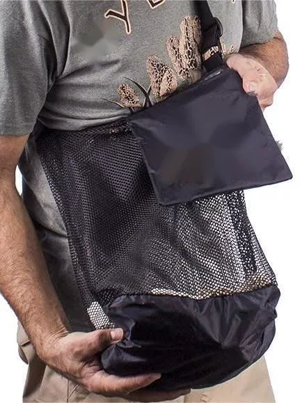 Cross-Border Manufacturer Outdoor Mushroom Picking and Foraging Mesh Harvesting Net Bag Picking Auxiliary Belt Protective Bag