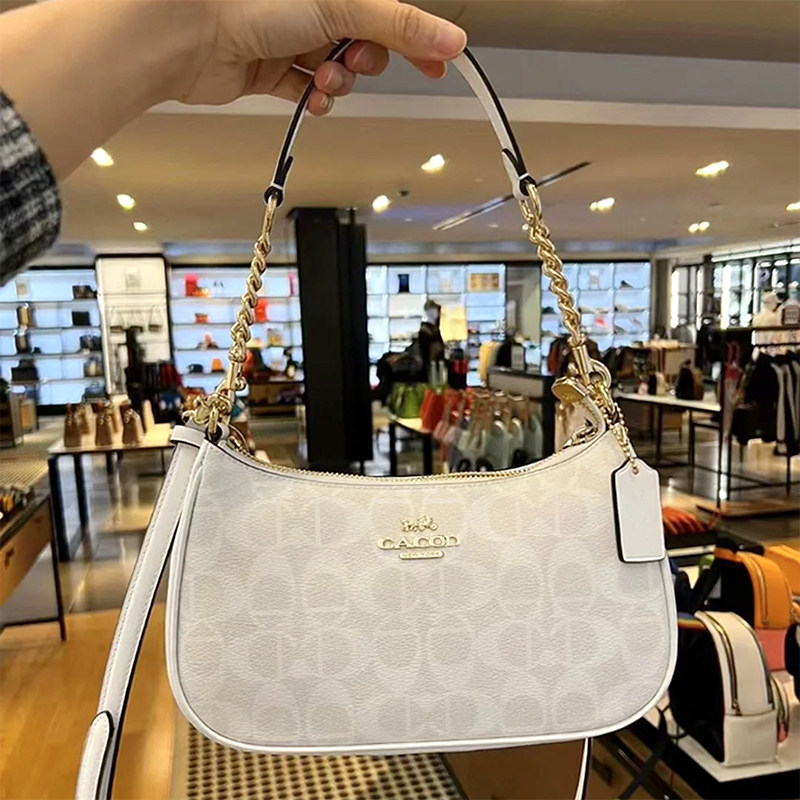 2026C Koujia women's bag new model Teri underarm bag, vintage pattern handbag with chain, mahjong bag, single shoulder crossbody crescent bag 2026C Koujia women's bag new model Teri underarm bag, vintage pattern handbag with chain, mahjong bag, single shoulder crossbody crescent bag